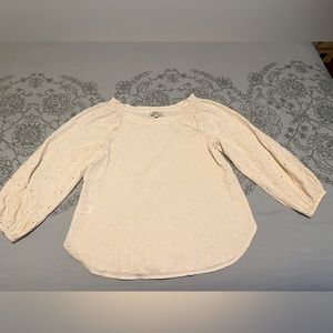 Loft off the shoulder top